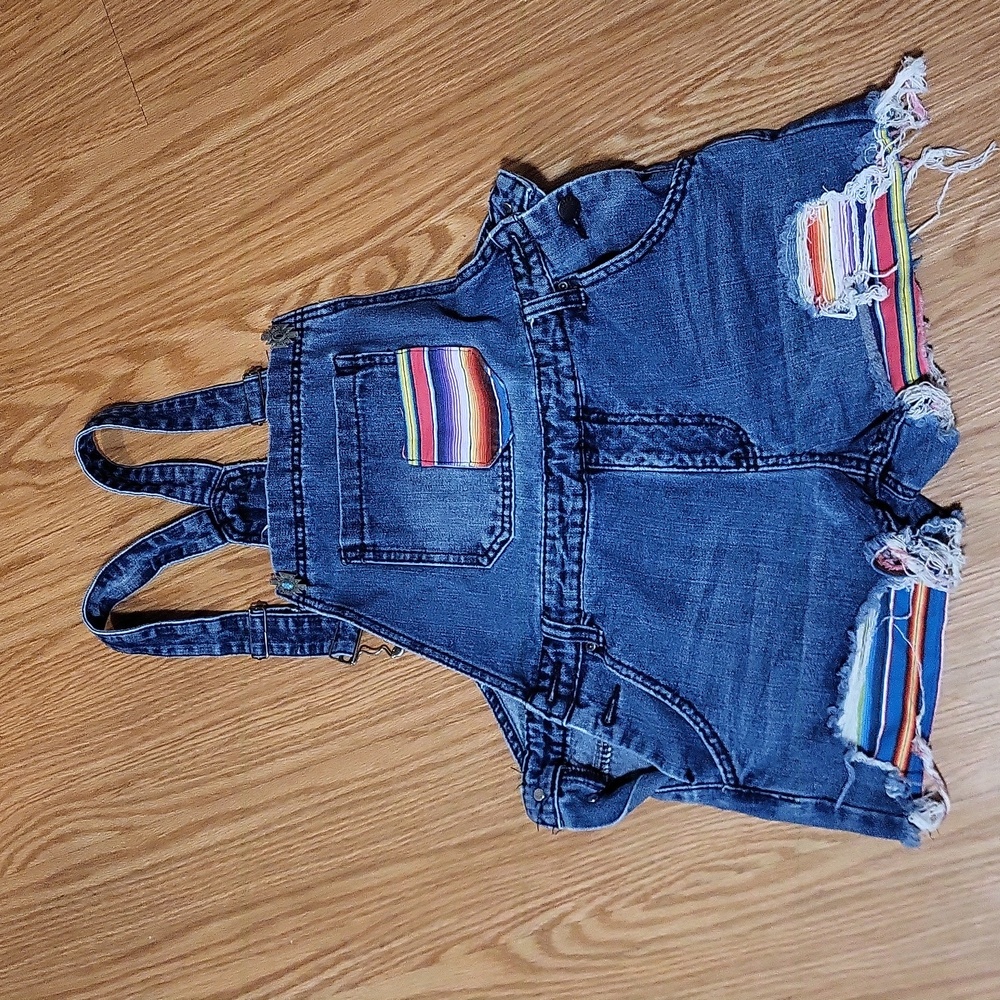 American Bazi overall shorts